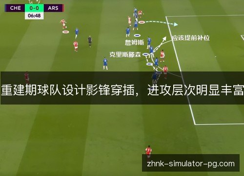重建期球队设计影锋穿插，进攻层次明显丰富